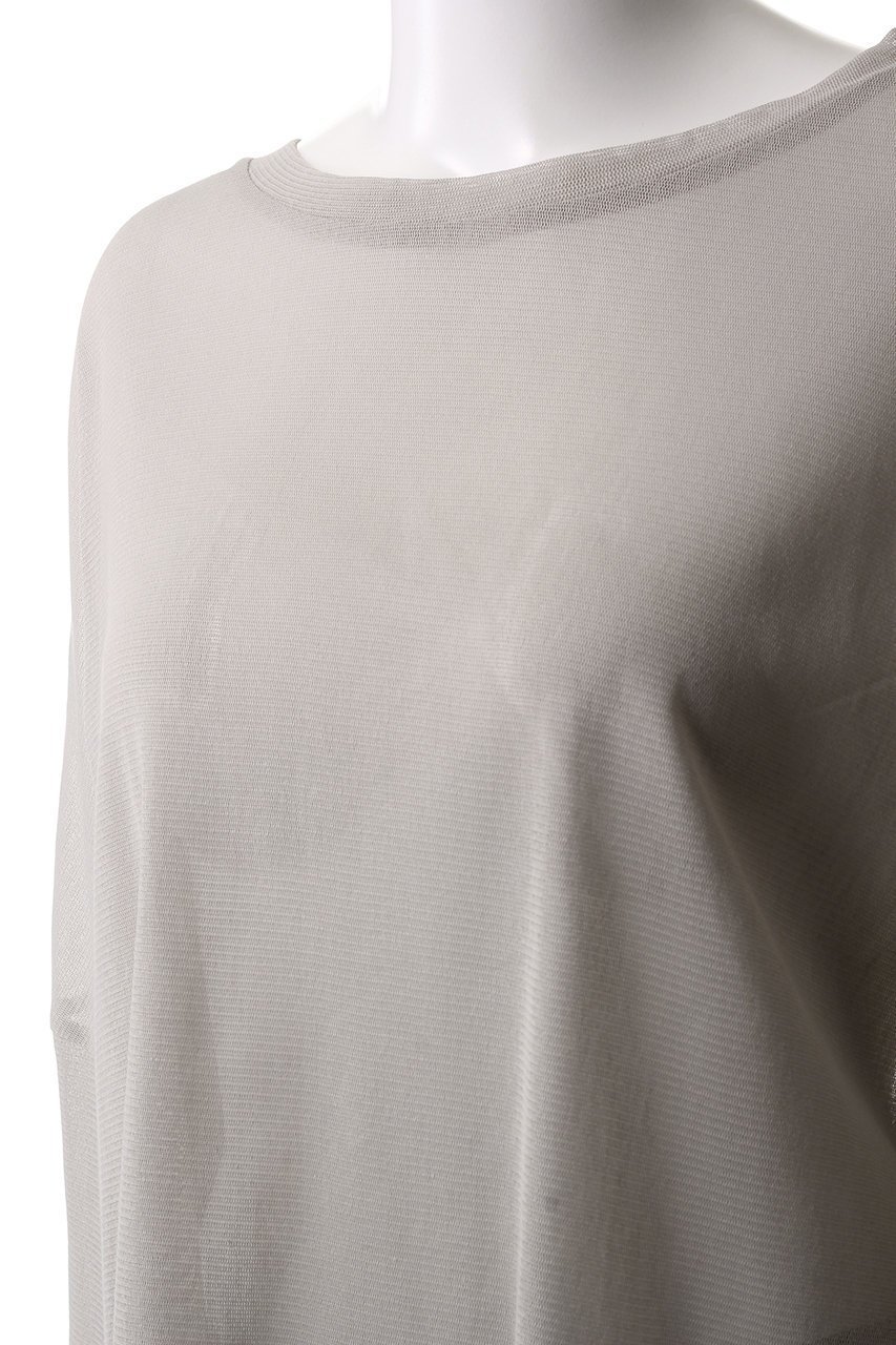 【ミズイロ インド/mizuiro ind】のmesh long slv wide T Tシャツ 人気、トレンドファッション・服の通販 founy(ファニー) 　ファッション　Fashion　レディースファッション　Fashion for Women　トップス・カットソー　Cut & Sew Tops　シャツ・ブラウス・オフィスカジュアル　Elegant Blouses & Button-Ups　ロングTシャツ・Tシャツ　Longline T-Shirts & Tees　カットソー・ベーシックTシャツ　Cut-and-Sewn Tops / Stretch Tees & Basics　シアー　Sheer, See-Through　シンプル　Simple, Minimal　スリーブ　Sleeve, Long Sleeve / Short Sleeve　メッシュ　Mesh, Net Fabric　ロング　Long, Long-Length　夏　Summer　春　Spring　S/S・春夏　SS, Spring/Summer, Warm Season　other-5|ID: prp329100004421985 ipo3291000000032809204
