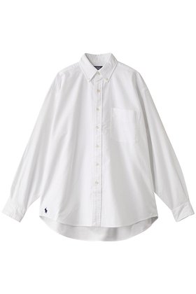【エリオポール/heliopole】 【POLO RALPH LAUREN】オックスフォードビッグフィットシャツ人気、トレンドファッション・服の通販 founy(ファニー) ファッション Fashion レディースファッション Fashion for Women トップス・カットソー Cut & Sew Tops シャツ・ブラウス・オフィスカジュアル Elegant Blouses & Button-Ups シンプル Simple, Minimal スリーブ Sleeve, Long Sleeve / Short Sleeve ベーシック Basic, Essential ロング Long, Long-Length ワンポイント One Point, Statement Accent |ID:prp329100004421986
