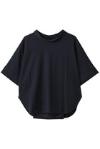 【プレインピープル/PLAIN PEOPLE】のカノコパールニット五分袖プルオーバー ネイビー|ID: prp329100004421988 ipo3291000000032706420