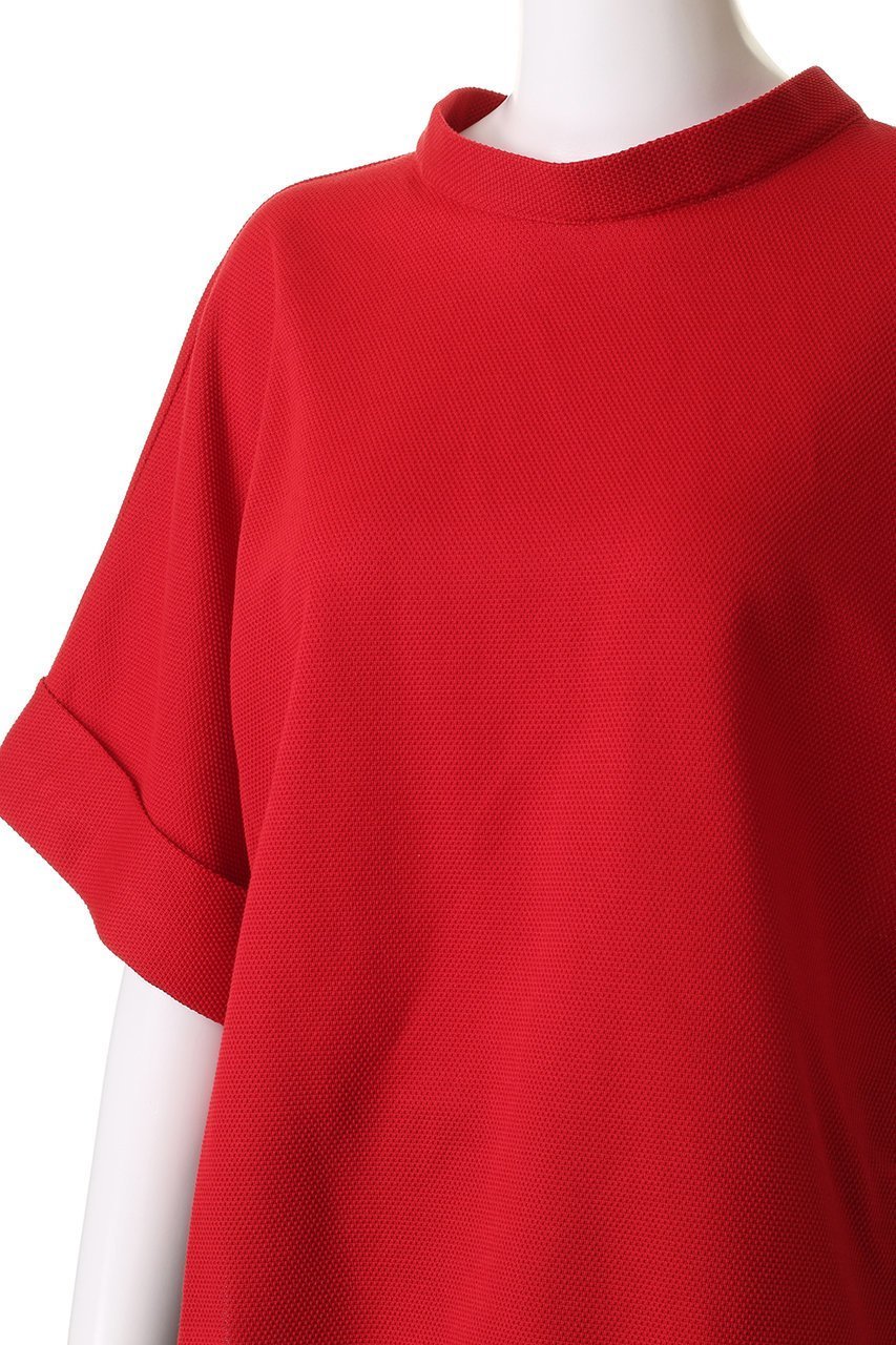 【プレインピープル/PLAIN PEOPLE】のカノコパールニット五分袖プルオーバー 人気、トレンドファッション・服の通販 founy(ファニー) 　ファッション　Fashion　レディースファッション　Fashion for Women　トップス・カットソー　Cut & Sew Tops　ニット　Knit Tops & Sweaters　シャツ・ブラウス・オフィスカジュアル　Elegant Blouses & Button-Ups　ロングTシャツ・Tシャツ　Longline T-Shirts & Tees　カジュアルプルオーバー・ニットトップス　Pullovers & Knit Tops / Casual Pullovers　カットソー・ベーシックTシャツ　Cut-and-Sewn Tops / Stretch Tees & Basics　おすすめ　Recommended / Our Picks　ギャザー　Gathered, Ruffled　ショート　Short, Short Length　スリット　Slit, Slit Detail　スリーブ　Sleeve, Long Sleeve / Short Sleeve　セットアップ　Set-Up, Coordinated Outfit　フロント　Front, Front Design　再入荷　Restock / Back in Stock　夏　Summer　春　Spring　S/S・春夏　SS, Spring/Summer, Warm Season　other-5|ID: prp329100004421988 ipo3291000000032706425
