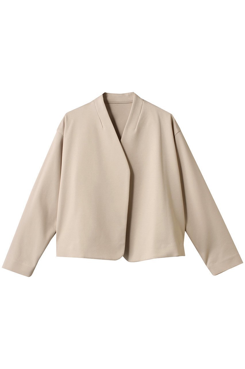 【プレインピープル/PLAIN PEOPLE】のハイテンションポンチジャケット インテリア・キッズ・メンズ・レディースファッション・服の通販 founy(ファニー) 　ファッション　Fashion　レディースファッション　Fashion for Women　アウター　Coat / Outerwear Collection　レディースジャケット・軽アウター　Jackets　エレガント 上品　Elegant　コンパクト　Compact, Small Size　シンプル　Simple, Minimal　ジャケット　Jacket, Outerwear　セットアップ　Set-Up, Coordinated Outfit　再入荷　Restock / Back in Stock　ベージュ|ID: prp329100004421989 ipo3291000000032706445