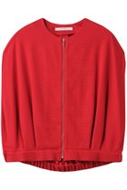 【プレインピープル/PLAIN PEOPLE】のカノコパールニットジップアップジャケット レッド|ID: prp329100004421990 ipo3291000000032706453