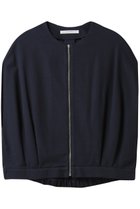 【プレインピープル/PLAIN PEOPLE】のカノコパールニットジップアップジャケット ネイビー|ID: prp329100004421990 ipo3291000000032706454