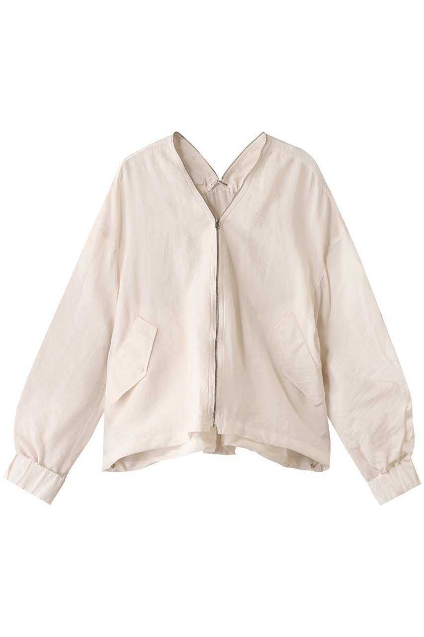 【カレンテージ/CURRENTAGE】のミリタリーブルゾン インテリア・キッズ・メンズ・レディースファッション・服の通販 founy(ファニー) 　ファッション　Fashion　レディースファッション　Fashion for Women　アウター　Coat / Outerwear Collection　レディースジャケット・軽アウター　Jackets　ブルゾンジャケット・スポーティアウター　Blouson Jackets　ギャザー　Gathered, Ruffled　ジャケット　Jacket, Outerwear　スポーティ　Sporty, Casual Athletic　ブルゾン　Blouson, Bomber Jacket　ミリタリー　Military, Army Style　アイボリー|ID: prp329100004421995 ipo3291000000032958993