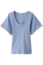 【バイ マレーネ ビルガー/BY MALENE BIRGER】のLUNAI クラシックデザインショートスリーブTシャツ ブルー|ID: prp329100004421998 ipo3291000000032861636