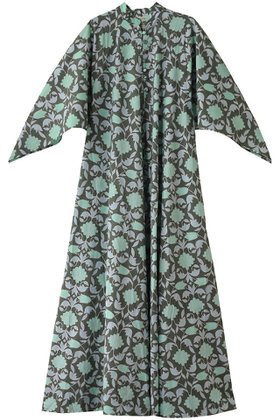 【エスゼット ブロックプリント/SZ Blockprints】 ARTEMISIA DRESS LISBON IN DEEP フレアスリーブワンピース人気、トレンドファッション・服の通販 founy(ファニー) ファッション Fashion レディースファッション WOMEN ワンピース Dress ドレス Party Dresses チュニック Tunic スリーブ Sleeve チュニック Tunic フレア Flare ロング Long NEW・新作・新着・新入荷 New Arrivals |ID:prp329100004422005