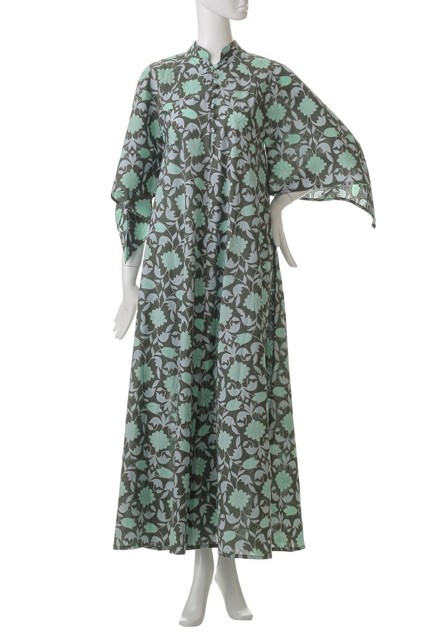 【エスゼット ブロックプリント/SZ Blockprints】のARTEMISIA DRESS LISBON IN DEEP フレアスリーブワンピース 人気、トレンドファッション・服の通販 founy(ファニー) ファッション Fashion レディースファッション Fashion for Women ワンピース Dresses フォーマル・パーティードレス・結婚式用ドレス Elegant & Casual Dresses チュニック Tunic Tops & Dresses スリーブ Sleeve, Long Sleeve / Short Sleeve チュニック Tunic, Long Top フレア Flare, Flared ロング Long, Long-Length other-2|ID: prp329100004422005 ipo3291000000032864069
