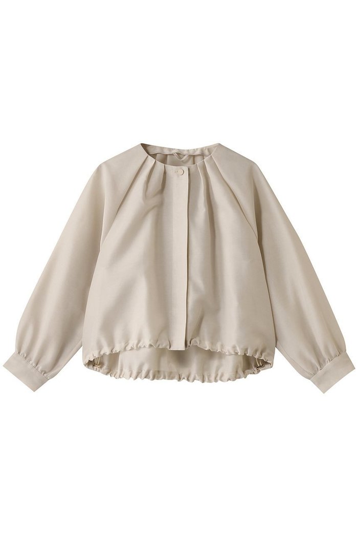 【アナイ/ANAYI】のハードオーガンジーノーカラーBZ インテリア・キッズ・メンズ・レディースファッション・服の通販 founy(ファニー) https://founy.com/ ファッション Fashion レディースファッション Fashion for Women アウター Coat / Outerwear Collection レディースジャケット・軽アウター Jackets ブルゾンジャケット・スポーティアウター Blouson Jackets おすすめ Recommended / Our Picks オーガンジー Organza Fabric ジャケット Jacket, Outerwear トレンド Trend, Trending Now バルーン Balloon, Balloon Silhouette ブルゾン Blouson, Bomber Jacket |ID: prp329100004422006 ipo3291000000032959039