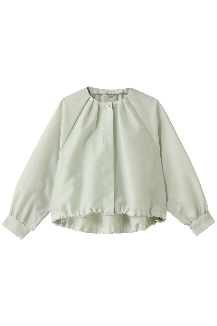 【アナイ/ANAYI】のハードオーガンジーノーカラーBZ インテリア・キッズ・メンズ・レディースファッション・服の通販 founy(ファニー) 　ファッション　Fashion　レディースファッション　Fashion for Women　アウター　Coat / Outerwear Collection　レディースジャケット・軽アウター　Jackets　ブルゾンジャケット・スポーティアウター　Blouson Jackets　おすすめ　Recommended / Our Picks　オーガンジー　Organza Fabric　ジャケット　Jacket, Outerwear　トレンド　Trend, Trending Now　バルーン　Balloon, Balloon Silhouette　ブルゾン　Blouson, Bomber Jacket　ライトブルー|ID: prp329100004422006 ipo3291000000035640249