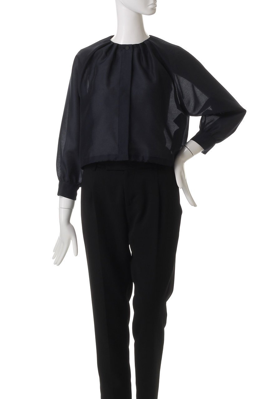 【アナイ/ANAYI】のハードオーガンジーノーカラーBZ 人気、トレンドファッション・服の通販 founy(ファニー) 　ファッション　Fashion　レディースファッション　Fashion for Women　アウター　Coat / Outerwear Collection　レディースジャケット・軽アウター　Jackets　ブルゾンジャケット・スポーティアウター　Blouson Jackets　おすすめ　Recommended / Our Picks　オーガンジー　Organza Fabric　ジャケット　Jacket, Outerwear　トレンド　Trend, Trending Now　バルーン　Balloon, Balloon Silhouette　ブルゾン　Blouson, Bomber Jacket　other-2|ID: prp329100004422006 ipo3291000000035640250