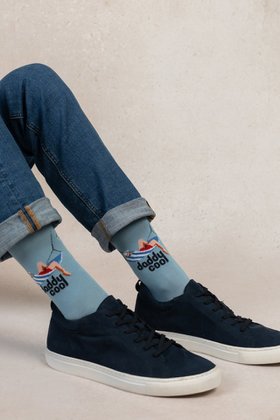【ブルーフォレ/BLEUFORET / MEN】の【MEN】7086 SUPER PAPA ソックス 人気、トレンドファッション・服の通販 founy(ファニー) ファッション Fashion メンズファッション Fashion for Men ソックス Socks, Hosiery フィット Fit, Slim Fit フラット Flat, Flat Shoes フランス France, French リラックス Relax, Relaxed Fit |ID:prp329100004422007