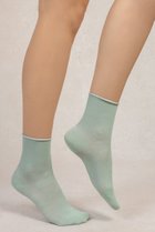 【ブルーフォレ/BLEUFORET】の6593 ソリッドカラー ベルベットコットンアンクルソックス ダークグリーン|ID: prp329100004422014 ipo3291000000030879264