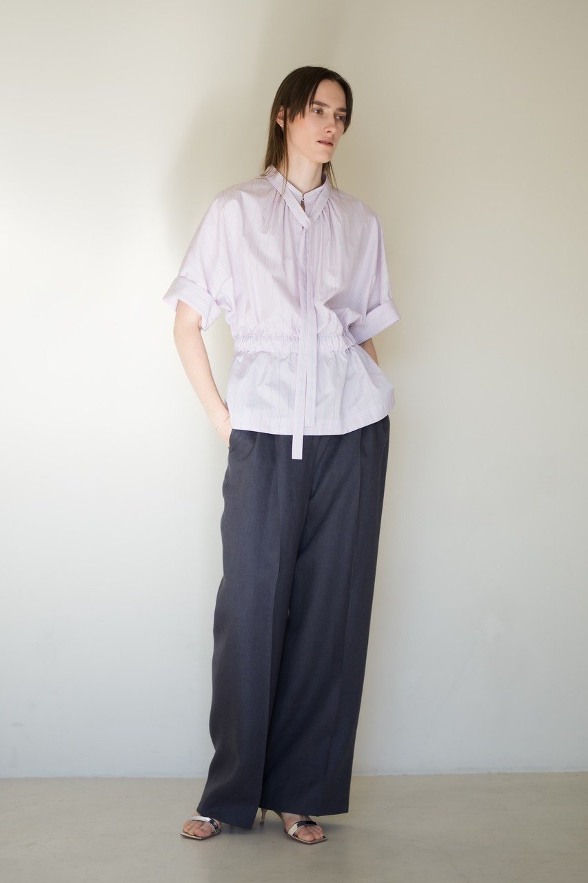 【エブール/ebure】のミディアムリネンツイル タックワイドパンツ 人気、トレンドファッション・服の通販 founy(ファニー) 　ファッション　Fashion　レディースファッション　WOMEN　パンツ　Pants　シルケット　Mercerization　シンプル　Simple　ジャケット　Jacket　セットアップ　Set Up　ツイル　Twill　ポケット　Pocket　マニッシュ　Mannish　ワイド　Wide　other-6|ID: prp329100004423922 ipo3291000000031327905