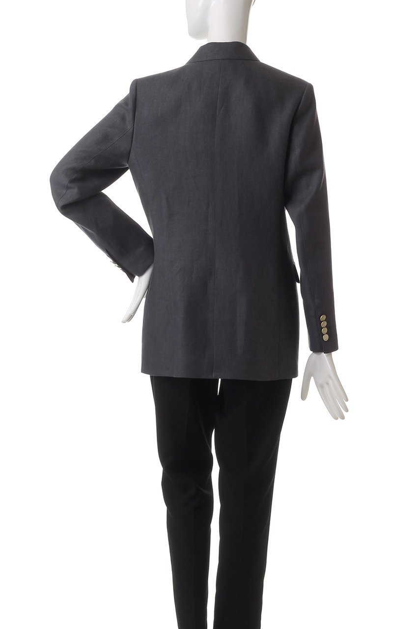 【エブール/ebure】のミディアムリネンツイル 6釦ダブルジャケット 人気、トレンドファッション・服の通販 founy(ファニー) 　ファッション　Fashion　レディースファッション　Fashion for Women　アウター　Coat / Outerwear Collection　レディースジャケット・軽アウター　Jackets　シルケット　Silket, Silky Cotton　ジャケット　Jacket, Outerwear　ダブル　Double, Double-Breasted　ツイル　Twist, Twisted Detail　リネン　Linen, Linen Fabric　リュクス　Luxury, Elegant, High-End, Chic　夏　Summer　other-4|ID: prp329100004423924 ipo3291000000032954966
