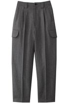 【オブリオ/AUBRIOT】のライトリネン混パンツ 人気、トレンドファッション・服の通販 founy(ファニー) ファッション Fashion レディースファッション Fashion for Women パンツ Pants & Trousers イタリア Italy コンパクト Compact, Small Size シャンブレー Chambray, Denim-Like Fabric シルク Silk, 100% Silk スポーティ Sporty, Casual Athletic フラップ Flap, Flap Pocket ラグジュアリー Luxury, Elegant リネン Linen, Linen Fabric リラックス Relax, Relaxed Fit thumbnail チャコールグレー|ID: prp329100004423929 ipo3291000000036500354