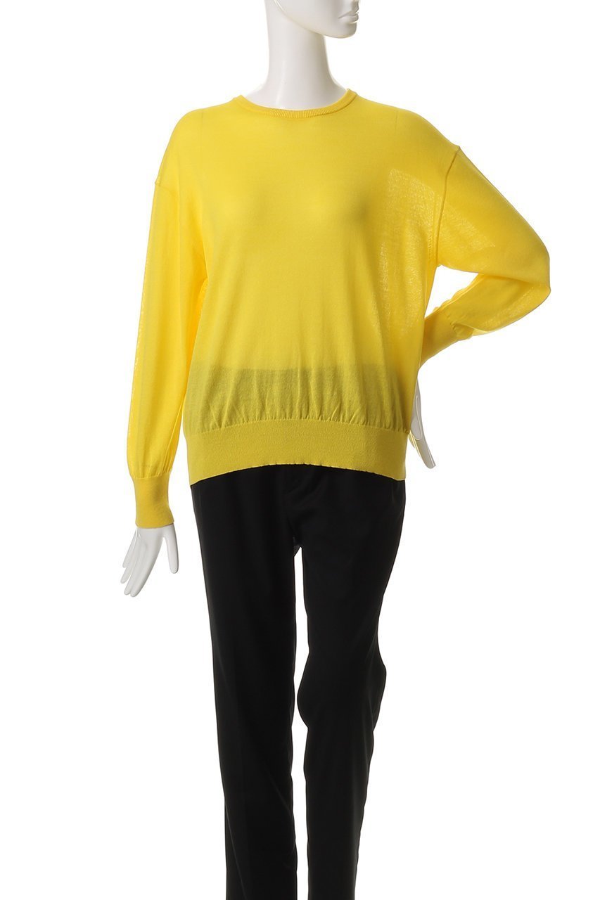 【オブリオ/AUBRIOT】のコットンシルク クルーネックセーター 人気、トレンドファッション・服の通販 founy(ファニー) ファッション Fashion レディースファッション Fashion for Women トップス・カットソー Cut & Sew Tops ニット Knit Tops & Sweaters カジュアルプルオーバー・ニットトップス Pullovers & Knit Tops / Casual Pullovers シルク Silk, 100% Silk シルケット Silket, Silky Cotton シンプル Simple, Minimal フォルム Silhouette, Form ミックス Mix, Mixed Style リラックス Relax, Relaxed Fit エレガント 上品 Elegant 日本製 Made In Japan other-2|ID: prp329100004423934 ipo3291000000035622814