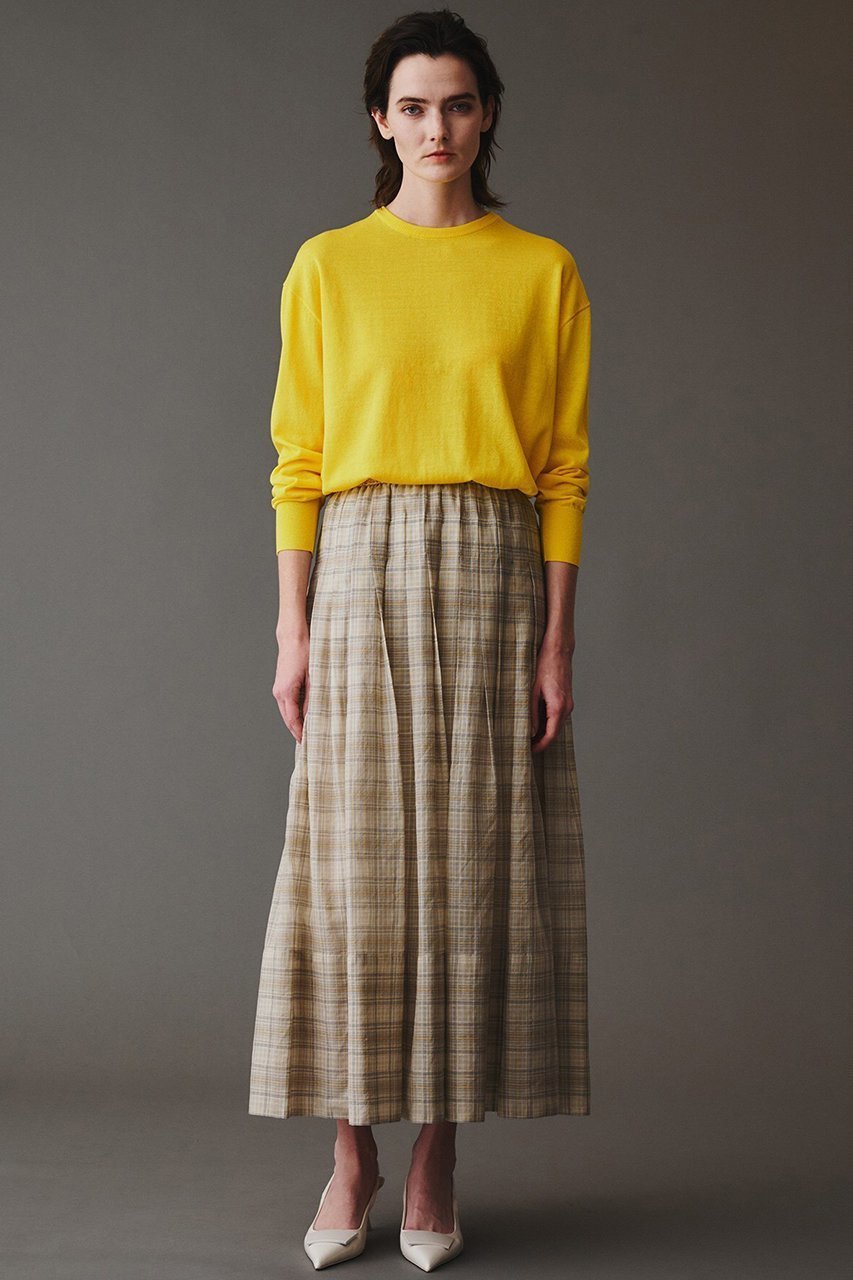 【オブリオ/AUBRIOT】のコットンシルク クルーネックセーター 人気、トレンドファッション・服の通販 founy(ファニー) ファッション Fashion レディースファッション Fashion for Women トップス・カットソー Cut & Sew Tops ニット Knit Tops & Sweaters カジュアルプルオーバー・ニットトップス Pullovers & Knit Tops / Casual Pullovers シルク Silk, 100% Silk シルケット Silket, Silky Cotton シンプル Simple, Minimal フォルム Silhouette, Form ミックス Mix, Mixed Style リラックス Relax, Relaxed Fit エレガント 上品 Elegant 日本製 Made In Japan other-7|ID: prp329100004423934 ipo3291000000035622826