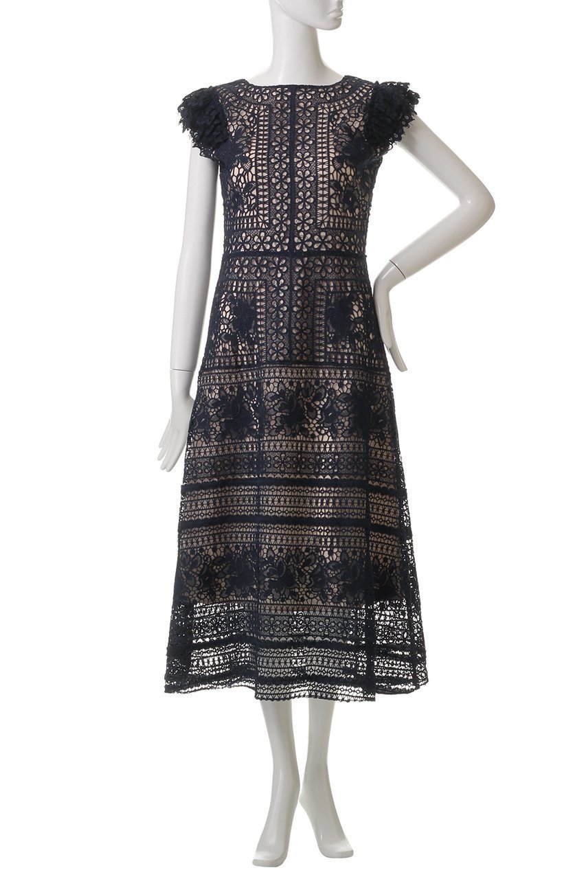 【コルコバード/CORCOVADO】のレースパネルドレス 人気、トレンドファッション・服の通販 founy(ファニー) 　ファッション　Fashion　レディースファッション　Fashion for Women　ワンピース　Dresses　フォーマル・パーティードレス・結婚式用ドレス　Elegant & Casual Dresses　チュニック　Tunic Tops & Dresses　インナー　Innerwear　チュニック　Tunic, Long Top　ドレス　Dress, One-Piece　パターン　Pattern, Design Print　レース　Lace, Lace Fabric　other-2|ID: prp329100004423937 ipo3291000000032808067