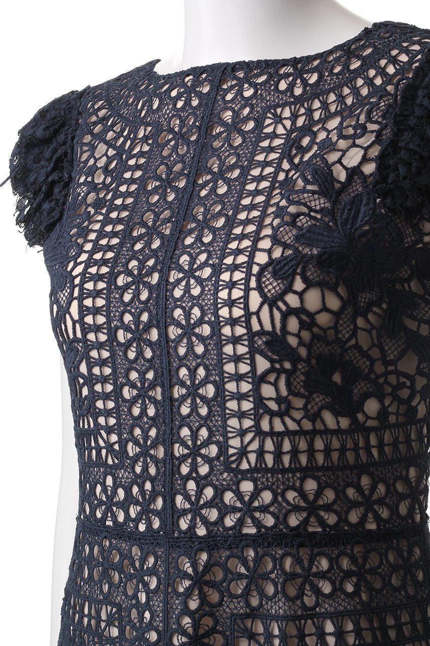 【コルコバード/CORCOVADO】のレースパネルドレス 人気、トレンドファッション・服の通販 founy(ファニー) 　ファッション　Fashion　レディースファッション　Fashion for Women　ワンピース　Dresses　フォーマル・パーティードレス・結婚式用ドレス　Elegant & Casual Dresses　チュニック　Tunic Tops & Dresses　インナー　Innerwear　チュニック　Tunic, Long Top　ドレス　Dress, One-Piece　パターン　Pattern, Design Print　レース　Lace, Lace Fabric　other-5|ID: prp329100004423937 ipo3291000000032808070
