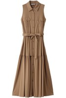 【コルコバード/CORCOVADO】のスリーブレスシャツドレス 人気、トレンドファッション・服の通販 founy(ファニー) ファッション Fashion レディースファッション Fashion for Women ワンピース Dresses フォーマル・パーティードレス・結婚式用ドレス Elegant & Casual Dresses チュニック Tunic Tops & Dresses なめらか Smooth, Silky Texture カッティング Cutting Detail チュニック Tunic, Long Top リボン Ribbon, Bow エレガント 上品 Elegant 夏 Summer |ID:prp329100004423945