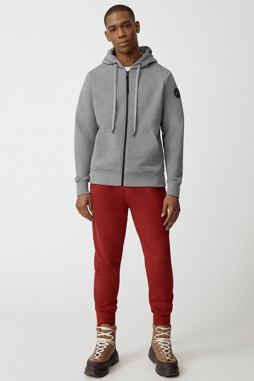 【カナダグース/CANADA GOOSE / MEN】の【MEN】7401MB Huron Full Zip Hoody Black Label ヒューロン フルジップ フーディー 人気、トレンドファッション・服の通販 founy(ファニー) 　ファッション　Fashion　メンズファッション　Fashion for Men　トップス・カットソー　Cut & Sew Tops　メンズシャツ　Shirts　インナー　Innerwear　シンプル　Simple, Minimal　ジップ　Zip, Zipper　ジャケット　Jacket, Outerwear　スリーブ　Sleeve, Long Sleeve / Short Sleeve　ダイヤモンド　Diamond, Brilliant Cut　デニム　Denim, Jeans Material　ドローコード　Drawcord, Drawstring Cord　ハンド　Hand, Handmade　フロント　Front, Front Design　ポケット　Pocket, Pocket Detail　ロング　Long, Long-Length　other-2|ID: prp329100004423946 ipo3291000000031261669