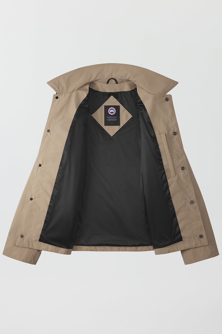 【カナダグース/CANADA GOOSE】の【MEN】2447MB Burnaby Chore Coat Black Label バーナビー チョア コート 人気、トレンドファッション・服の通販 founy(ファニー) 　ファッション　Fashion　レディースファッション　Fashion for Women　アウター　Coat / Outerwear Collection　コート・ロングコート・ピーコート　Long Coats, Peacoats & More　レディースジャケット・軽アウター　Jackets　ジャケット　Jacket, Outerwear　ストライプ　Stripe, Striped Pattern　ダブル　Double, Double-Breasted　パフォーマンス　Performance, Active Function　フロント　Front, Front Design　ポケット　Pocket, Pocket Detail　ユニセックス　Unisex, Genderless　ライニング　Inner Lining, Inner Fabric, Lined　other-6|ID: prp329100004423947 ipo3291000000036096903