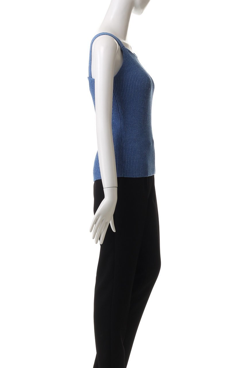 【エブール/ebure】のメランジカラーリネン スリーブレスニットトップス 人気、トレンドファッション・服の通販 founy(ファニー) 　ファッション　Fashion　レディースファッション　Fashion for Women　トップス・カットソー　Cut & Sew Tops　ニット　Knit Tops & Sweaters　カジュアルプルオーバー・ニットトップス　Pullovers & Knit Tops / Casual Pullovers　カーディガン　Cardigan, Knitwear　ショート　Short, Short Length　ストレッチ　Stretch, Stretchy Fabric　リネン　Linen, Linen Fabric　other-3|ID: prp329100004423953 ipo3291000000032944113