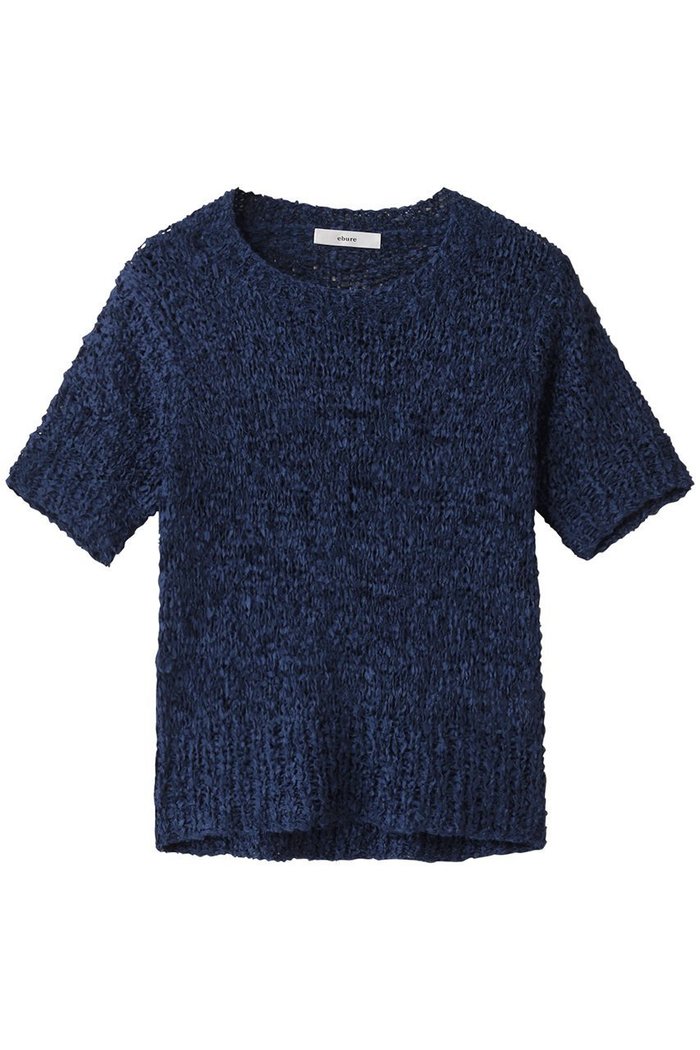 【エブール/ebure】のシルクテープハンドニット ハーフスリーブトップス インテリア・キッズ・メンズ・レディースファッション・服の通販 founy(ファニー) https://founy.com/ ファッション Fashion レディースファッション WOMEN トップス・カットソー Tops/Tshirt ニット Knit Tops プルオーバー Pullover おすすめ Recommend イタリア Italy インナー Inner コンパクト Compact シルク Silk 半袖 Short Sleeve 手編み Hand Knitting |ID: prp329100004423954 ipo3291000000030892364
