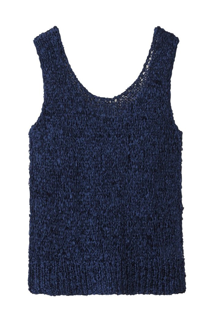 【エブール/ebure】のシルクテープハンドニット タンクトップ インテリア・キッズ・メンズ・レディースファッション・服の通販 founy(ファニー) https://founy.com/ ファッション Fashion レディースファッション WOMEN トップス・カットソー Tops/Tshirt ニット Knit Tops プルオーバー Pullover おすすめ Recommend イタリア Italy インナー Inner シルク Silk タンク Tank 手編み Hand Knitting |ID: prp329100004423955 ipo3291000000030892367