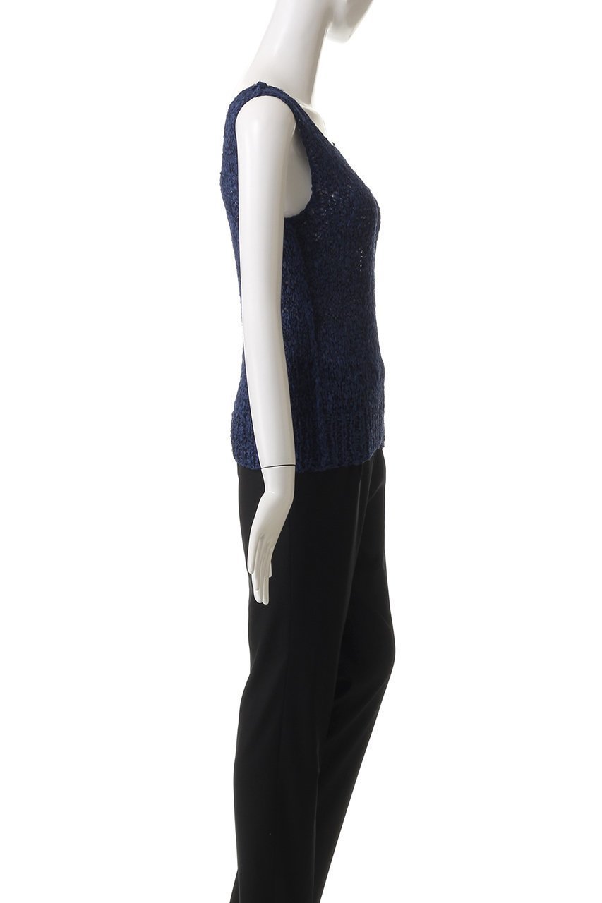 【エブール/ebure】のシルクテープハンドニット タンクトップ 人気、トレンドファッション・服の通販 founy(ファニー) 　ファッション　Fashion　レディースファッション　Fashion for Women　トップス・カットソー　Cut & Sew Tops　ニット　Knit Tops & Sweaters　カジュアルプルオーバー・ニットトップス　Pullovers & Knit Tops / Casual Pullovers　おすすめ　Recommended / Our Picks　イタリア　Italy　インナー　Innerwear　シルク　Silk, 100% Silk　タンク　Tank Top, Sleeveless Top　手編み　Hand-Knitted, Handmade Knit　other-3|ID: prp329100004423955 ipo3291000000032944206