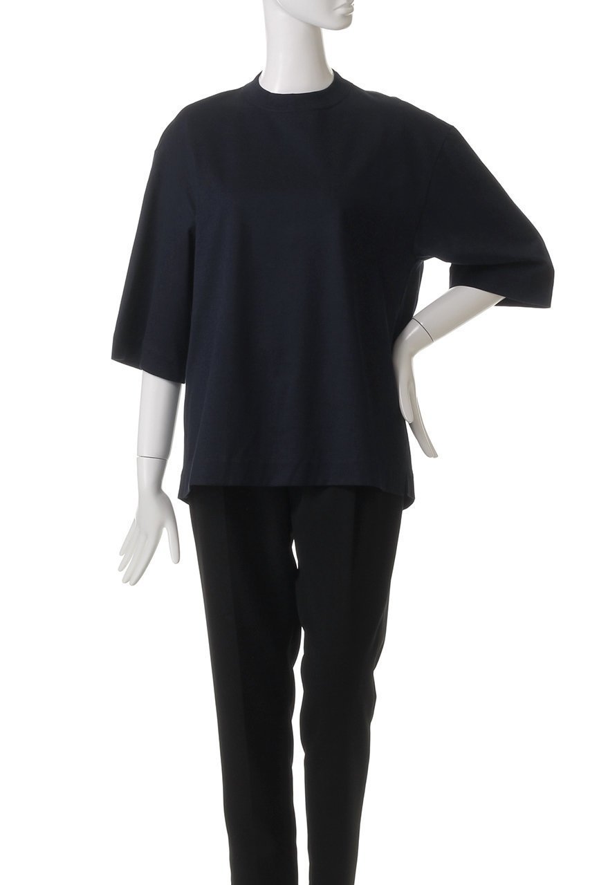 【エブール/ebure】のハイゲージソフトコットン ビッグTシャツ 人気、トレンドファッション・服の通販 founy(ファニー) 　ファッション　Fashion　レディースファッション　Fashion for Women　トップス・カットソー　Cut & Sew Tops　シャツ・ブラウス・オフィスカジュアル　Elegant Blouses & Button-Ups　ロングTシャツ・Tシャツ　Longline T-Shirts & Tees　カットソー・ベーシックTシャツ　Cut-and-Sewn Tops / Stretch Tees & Basics　おすすめ　Recommended / Our Picks　インド　Indian Textile　カットソー　Cut and Sewn Top　ショート　Short, Short Length　スリーブ　Sleeve, Long Sleeve / Short Sleeve　バランス　Balance, Style Balance　ビッグ　Big, Oversized　other-2|ID: prp329100004423956 ipo3291000000032868702