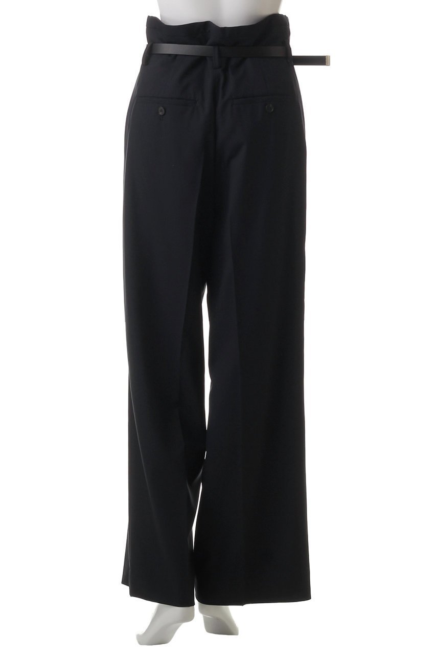【エブール/ebure】のライトトロピカルウール ベルト付パンツ 人気、トレンドファッション・服の通販 founy(ファニー) 　ファッション　Fashion　レディースファッション　Fashion for Women　パンツ　Pants & Trousers　ベルト&ウエストマーク　Belts & Waist Accessories　なめらか　Smooth, Silky Texture　サスペンダー　Suspenders, Braces　マニッシュ　Mannish, Boyish　エレガント 上品　Elegant　軽量　Lightweight, Ultra Light　other-4|ID: prp329100004423959 ipo3291000000032910756