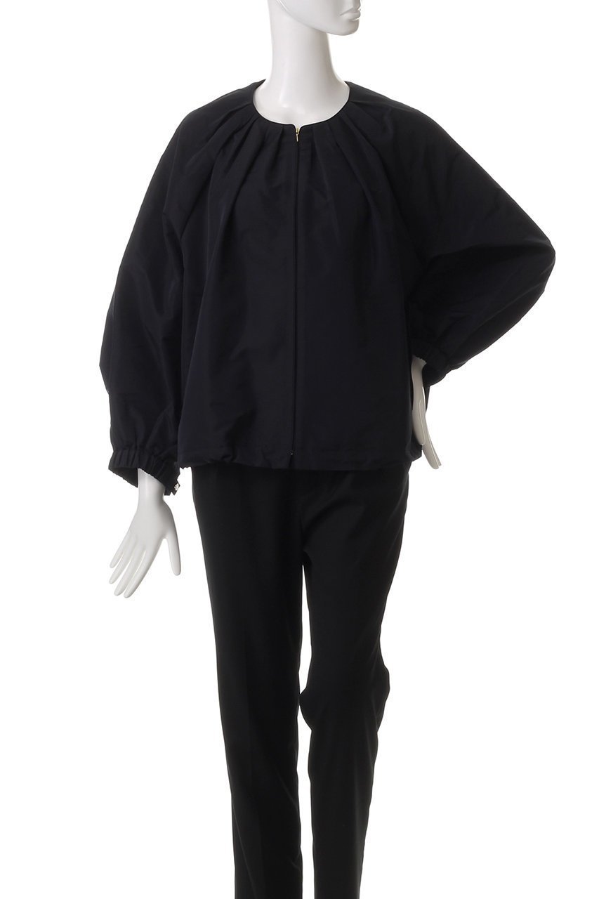 【エブール/ebure】のマイクロタフタ ブラウスブルゾン 人気、トレンドファッション・服の通販 founy(ファニー) 　ファッション　Fashion　レディースファッション　WOMEN　アウター　Coat Outerwear　ジャケット　Jackets　ブルゾン　Blouson/Jackets　ジャケット　Jacket　タフタ　Taffeta　ドット　Dot　パイピング　Piping　ブルゾン　Blouson　ランダム　Random　羽織　Haori　other-2|ID: prp329100004423965 ipo3291000000031261787