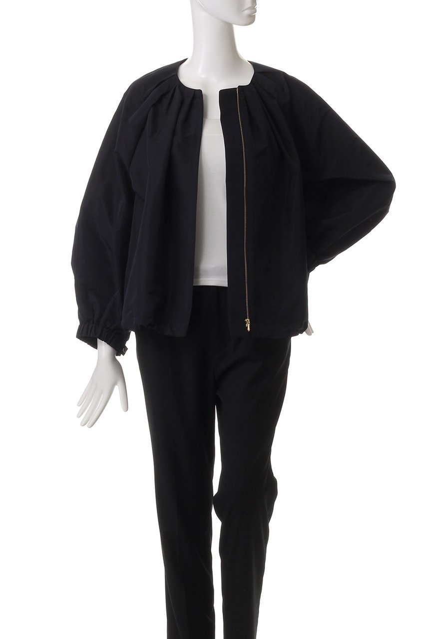 【エブール/ebure】のマイクロタフタ ブラウスブルゾン 人気、トレンドファッション・服の通販 founy(ファニー) 　ファッション　Fashion　レディースファッション　WOMEN　アウター　Coat Outerwear　ジャケット　Jackets　ブルゾン　Blouson/Jackets　ジャケット　Jacket　タフタ　Taffeta　ドット　Dot　パイピング　Piping　ブルゾン　Blouson　ランダム　Random　羽織　Haori　other-7|ID: prp329100004423965 ipo3291000000031328017