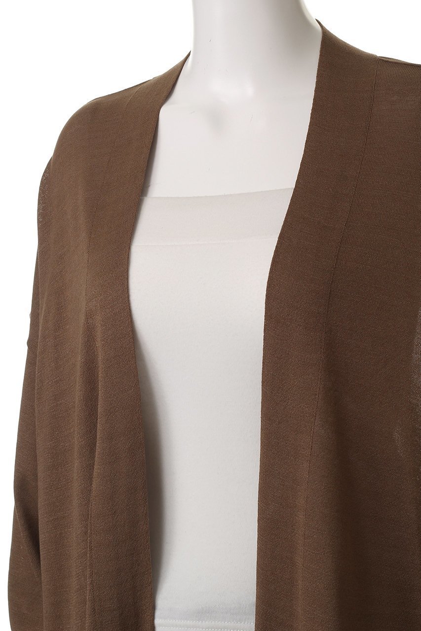 【オブリオ/AUBRIOT】のコットンシルク ロングカーディガン 人気、トレンドファッション・服の通販 founy(ファニー) 　ファッション　Fashion　レディースファッション　Fashion for Women　トップス・カットソー　Cut & Sew Tops　ニット　Knit Tops & Sweaters　カーディガン・羽織り　Layered Style Cardigans　カーディガン　Cardigan, Knitwear　シルク　Silk, 100% Silk　シルケット　Silket, Silky Cotton　シンプル　Simple, Minimal　マキシ　Maxi, Full Length　ロング　Long, Long-Length　日本製　Made In Japan　other-5|ID: prp329100004423972 ipo3291000000036530670