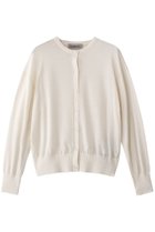 【オブリオ/AUBRIOT】のコットンシルク クルーネックカーディガン 人気、トレンドファッション・服の通販 founy(ファニー) ファッション Fashion レディースファッション Fashion for Women トップス・カットソー Cut & Sew Tops ニット Knit Tops & Sweaters カーディガン・羽織り Layered Style Cardigans カーディガン Cardigan, Knitwear シルク Silk, 100% Silk シルケット Silket, Silky Cotton フォルム Silhouette, Form ボックス Boxy, Box Shape ミックス Mix, Mixed Style リラックス Relax, Relaxed Fit 日本製 Made In Japan thumbnail オフホワイト|ID: prp329100004423973 ipo3291000000036884897