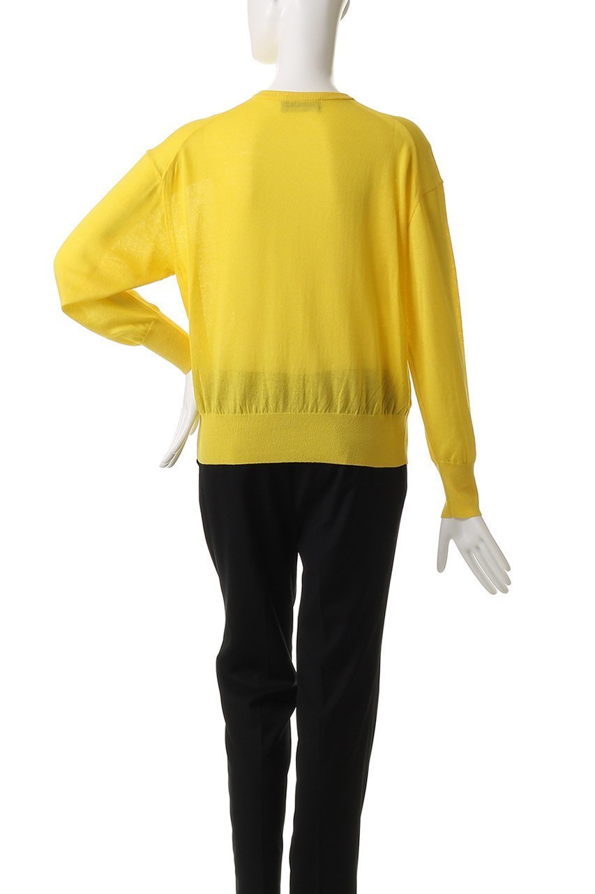 【オブリオ/AUBRIOT】のコットンシルク クルーネックカーディガン 人気、トレンドファッション・服の通販 founy(ファニー) 　ファッション　Fashion　レディースファッション　Fashion for Women　トップス・カットソー　Cut & Sew Tops　ニット　Knit Tops & Sweaters　カーディガン・羽織り　Layered Style Cardigans　カーディガン　Cardigan, Knitwear　シルク　Silk, 100% Silk　シルケット　Silket, Silky Cotton　フォルム　Silhouette, Form　ボックス　Boxy, Box Shape　ミックス　Mix, Mixed Style　リラックス　Relax, Relaxed Fit　日本製　Made In Japan　other-4|ID: prp329100004423973 ipo3291000000036884902