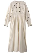 【ヌキテパ/NE QUITTEZ PAS】のCRIMP COTTON ASTER エンブロイダリー タックドレス エクリュ|ID: prp329100004423977 ipo3291000000032873469