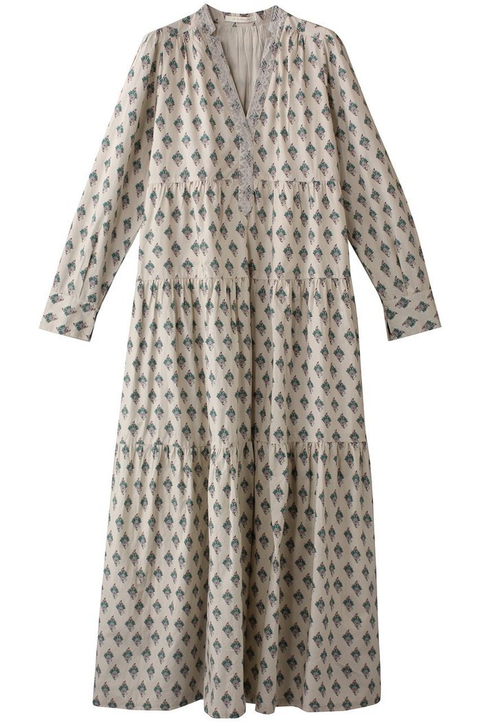 【ヌキテパ/NE QUITTEZ PAS】のPOPLIN PAISLEY プリント ティアードドレス インテリア・キッズ・メンズ・レディースファッション・服の通販 founy(ファニー) https://founy.com/ ファッション Fashion レディースファッション Fashion for Women ワンピース Dresses フォーマル・パーティードレス・結婚式用ドレス Elegant & Casual Dresses チュニック Tunic Tops & Dresses オリエンタル Oriental Pattern チュニック Tunic, Long Top ドレス Dress, One-Piece プリント Print, Printed Pattern ロング Long, Long-Length 夏 Summer 春 Spring S/S・春夏 SS, Spring/Summer, Warm Season |ID: prp329100004423989 ipo3291000000032873289