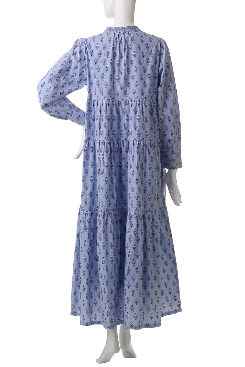 【ヌキテパ/NE QUITTEZ PAS】のPOPLIN PAISLEY プリント ティアードドレス 人気、トレンドファッション・服の通販 founy(ファニー) 　ファッション　Fashion　レディースファッション　Fashion for Women　ワンピース　Dresses　フォーマル・パーティードレス・結婚式用ドレス　Elegant & Casual Dresses　チュニック　Tunic Tops & Dresses　オリエンタル　Oriental Pattern　チュニック　Tunic, Long Top　ドレス　Dress, One-Piece　プリント　Print, Printed Pattern　ロング　Long, Long-Length　夏　Summer　春　Spring　S/S・春夏　SS, Spring/Summer, Warm Season　other-4|ID: prp329100004423989 ipo3291000000032873322