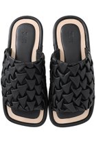 【ジェーヴィエーエム/JVAM】のWOLF スライドサンダル 人気、トレンドファッション・服の通販 founy(ファニー) ファッション Fashion レディースファッション Fashion for Women エレガント 上品 Elegant サンダル Sandals, Summer Shoes thumbnail ブラック|ID: prp329100004423996 ipo3291000000034953023