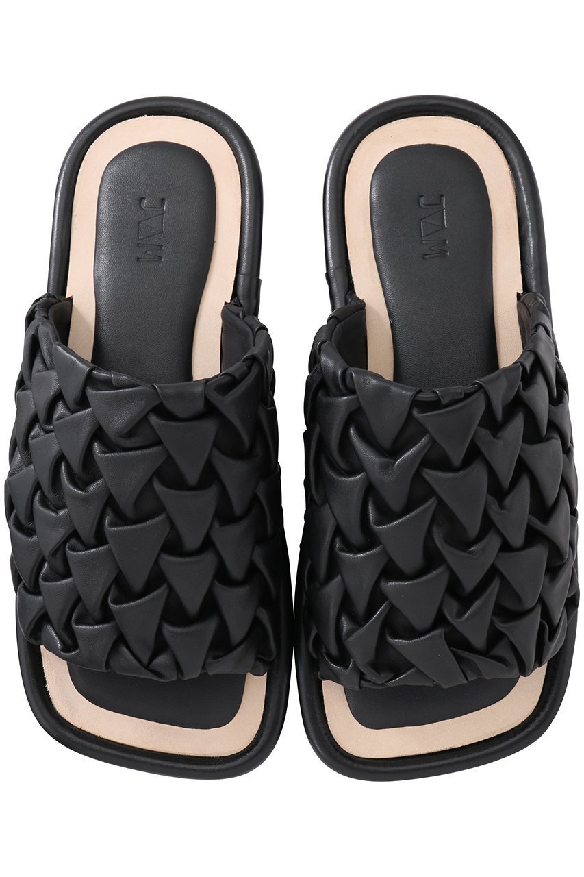 【ジェーヴィエーエム/JVAM】のWOLF スライドサンダル インテリア・キッズ・メンズ・レディースファッション・服の通販 founy(ファニー) 　ファッション　Fashion　レディースファッション　Fashion for Women　エレガント 上品　Elegant　サンダル　Sandals, Summer Shoes　ブラック|ID: prp329100004423996 ipo3291000000034953023