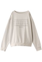 【メゾン マルジェラ/MAISON MARGIELA / MEN】の【MEN】ロゴ入りスウェットシャツ エクリュ|ID: prp329100004424002 ipo3291000000032868167