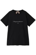 【ヌメロ ヴェントゥーノ/N°21】のメッセージTシャツ ブラック|ID:prp329100004424006