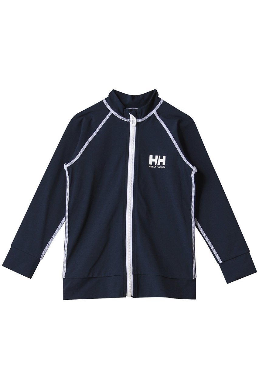 【ヘリーハンセン/HELLY HANSEN / KIDS】の【KIDS】キッズ ロングスリーブ HHフルジップラッシュガード 人気、トレンドファッション・服の通販 founy(ファニー) ファッション Fashion キッズファッション Fashion for Kids シンプル Simple, Minimal スポーツ Sports, Activewear スリーブ Sleeve, Long Sleeve / Short Sleeve ロング Long, Long-Length 水着 Swimsuit, Swimwear other-1|ID: prp329100004424008 ipo3291000000036236180