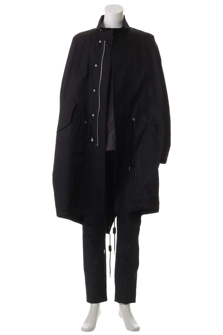 【セブン バイ セブン/SEVEN BY SEVEN / MEN】の【MEN】フィッシュテールコート 人気、トレンドファッション・服の通販 founy(ファニー) 　ファッション　Fashion　メンズファッション　Fashion for Men　シルク　Silk, 100% Silk　デニム　Denim, Jeans Material　ドレープ　Drape, Draping Fabric　ブルゾン　Blouson, Bomber Jacket　ミックス　Mix, Mixed Style　ミリタリー　Military, Army Style　モダン　Modern, Contemporary　ロング　Long, Long-Length　ワッシャー　Washer, Crinkled Finish　エレガント 上品　Elegant　other-7|ID: prp329100004424013 ipo3291000000035959887