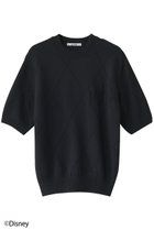 【スローン/SLOANE】の5Gリンクス編み ミッキーマウス/半袖クルーネック 人気、トレンドファッション・服の通販 founy(ファニー) ファッション Fashion レディースファッション Fashion for Women トップス・カットソー Cut & Sew Tops ニット Knit Tops & Sweaters カジュアルプルオーバー・ニットトップス Pullovers & Knit Tops / Casual Pullovers 半袖 Short Sleeve, Half Sleeve thumbnail ネイビー|ID: prp329100004424015 ipo3291000000032943987