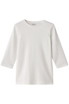 【マルティニーク/martinique】の《定番》フライス5分袖プルオーバー ホワイト|ID: prp329100004424016 ipo3291000000032867769