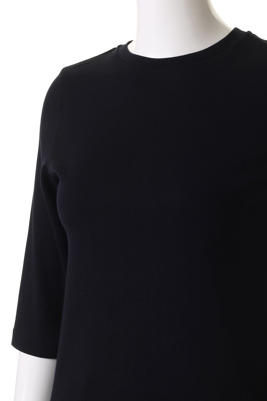 【マルティニーク/martinique】の《定番》フライス5分袖プルオーバー 人気、トレンドファッション・服の通販 founy(ファニー) 　ファッション　Fashion　レディースファッション　Fashion for Women　トップス・カットソー　Cut & Sew Tops　シャツ・ブラウス・オフィスカジュアル　Elegant Blouses & Button-Ups　ロングTシャツ・Tシャツ　Longline T-Shirts & Tees　カジュアルプルオーバー・ニットトップス　Pullovers & Knit Tops / Casual Pullovers　カットソー・ベーシックTシャツ　Cut-and-Sewn Tops / Stretch Tees & Basics　インナー　Innerwear　ショート　Short, Short Length　シンプル　Simple, Minimal　スリーブ　Sleeve, Long Sleeve / Short Sleeve　フィット　Fit, Slim Fit　ベーシック　Basic, Essential　定番　Standard, Basic Item　other-5|ID: prp329100004424016 ipo3291000000032867805