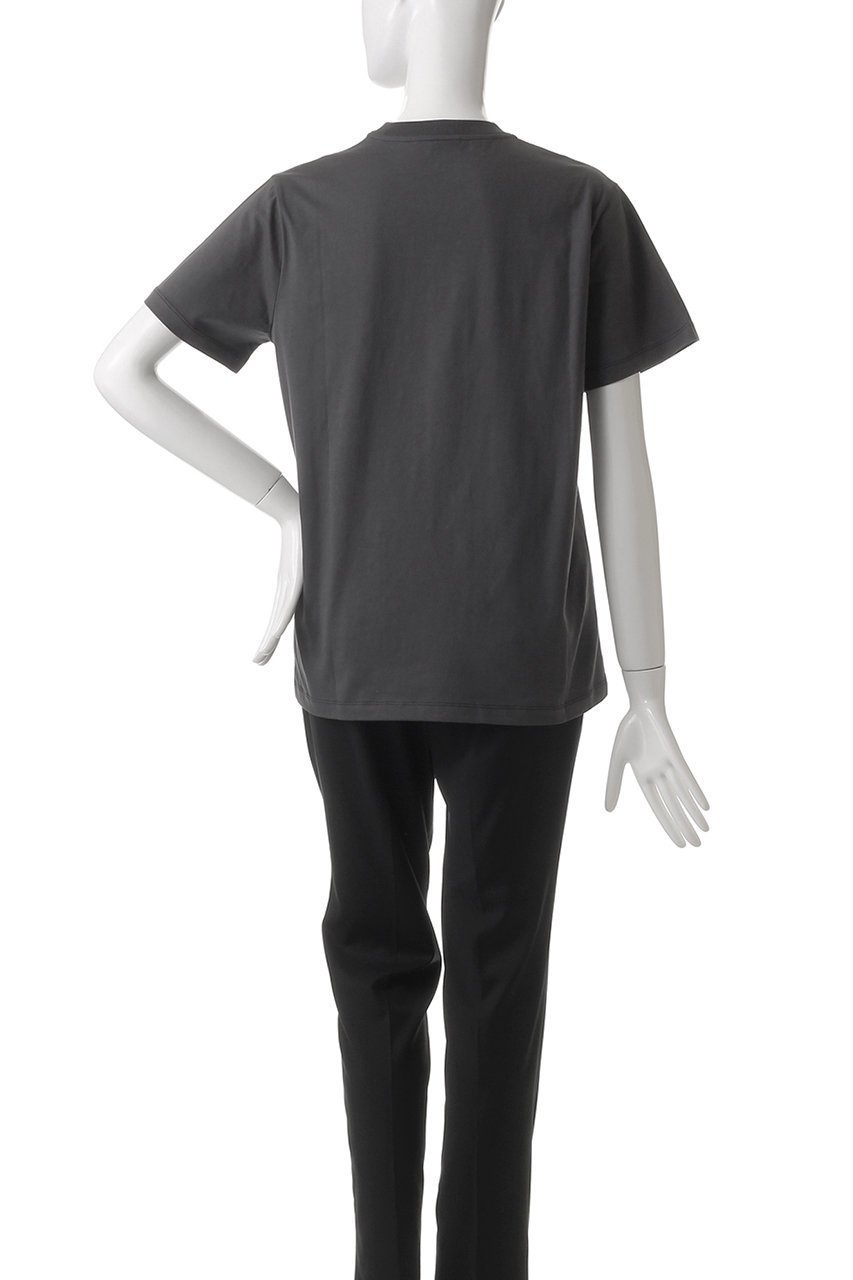 【ガニー/GANNI】のBasic Jersey Ganni リラックス Tシャツ 人気、トレンドファッション・服の通販 founy(ファニー) 　ファッション　Fashion　レディースファッション　Fashion for Women　トップス・カットソー　Cut & Sew Tops　シャツ・ブラウス・オフィスカジュアル　Elegant Blouses & Button-Ups　ロングTシャツ・Tシャツ　Longline T-Shirts & Tees　カットソー・ベーシックTシャツ　Cut-and-Sewn Tops / Stretch Tees & Basics　なめらか　Smooth, Silky Texture　ショート　Short, Short Length　スリーブ　Sleeve, Long Sleeve / Short Sleeve　フロント　Front, Front Design　プリント　Print, Printed Pattern　リラックス　Relax, Relaxed Fit　other-4|ID: prp329100004424020 ipo3291000000032811474